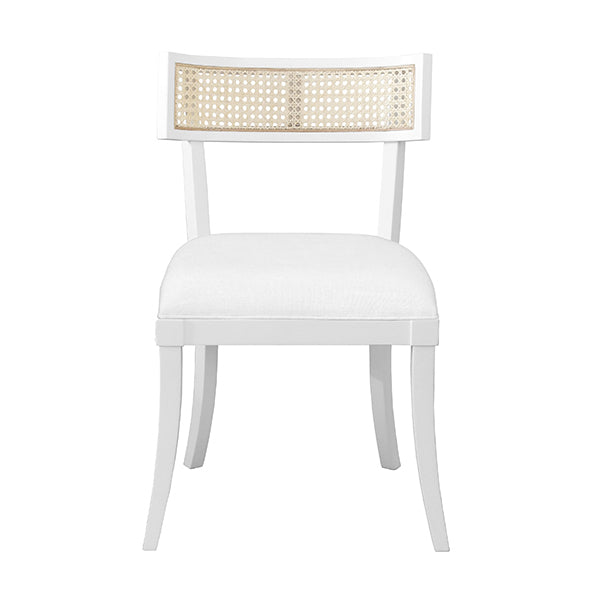 Natural Rattan White Dining Chair - Cane & Rattan Collection