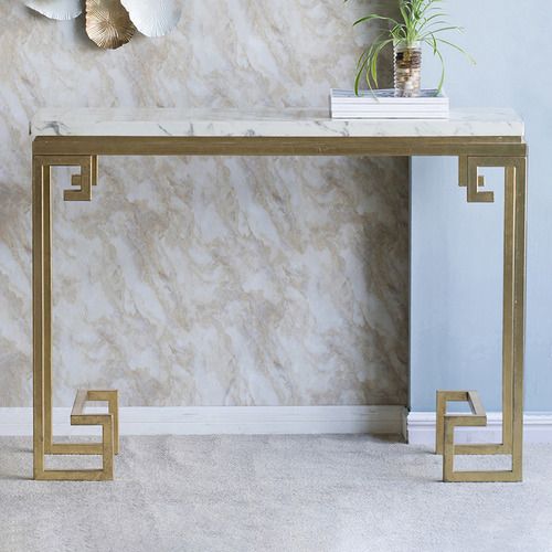 Effortless Glossy White Console