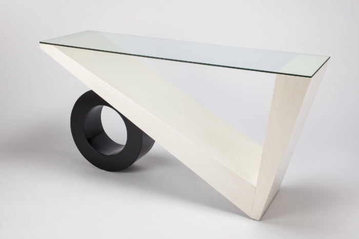 Geometric Console Table