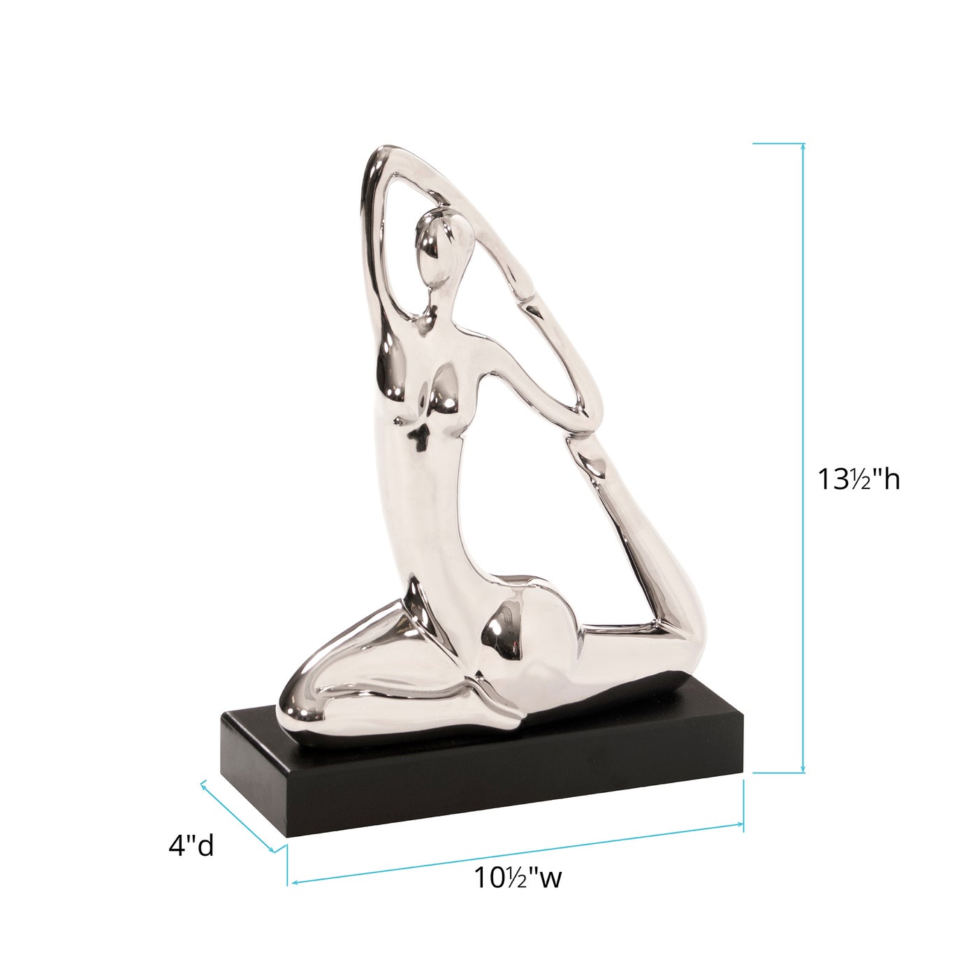 Nickle Yoga Sculpture