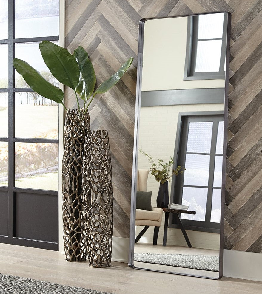 Fashioned Bronzed Branch Floor Vase
