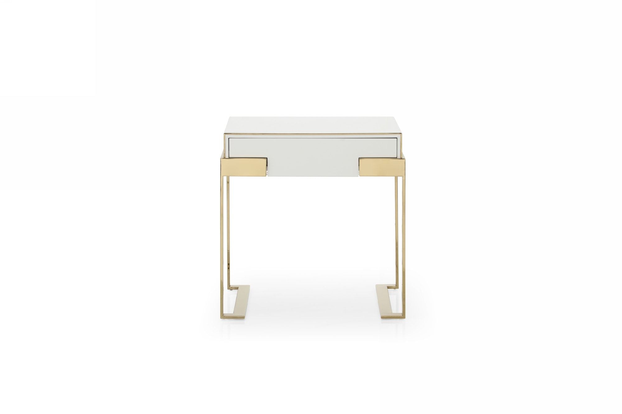 Modern Champagne Nightstand