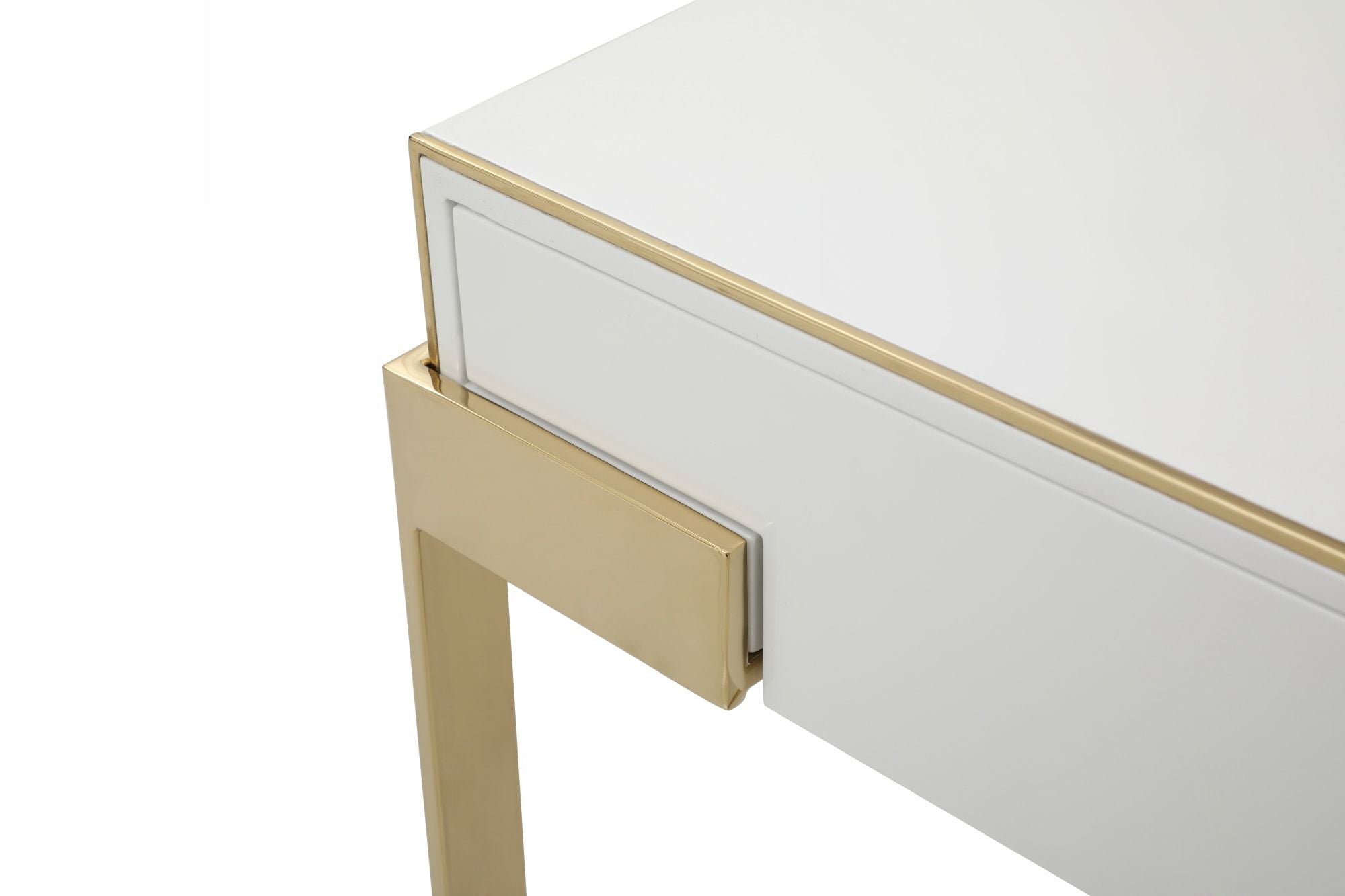 Modern Champagne Nightstand