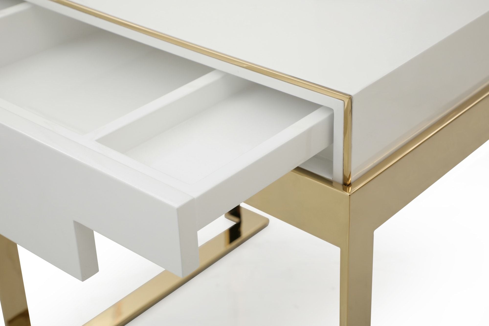 Modern Champagne Nightstand