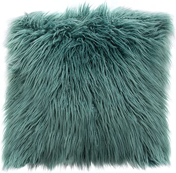 Luxury Faux Fur Accent Pillow