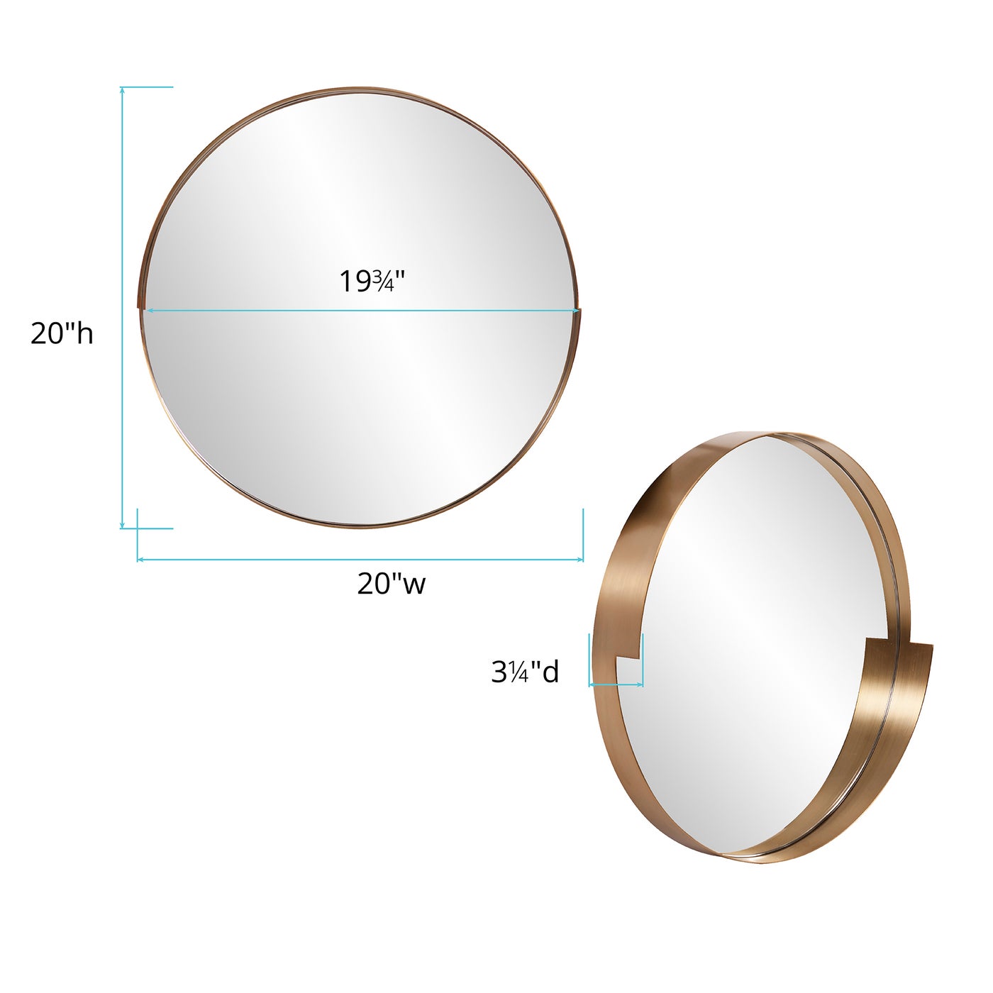 Gold Mirror