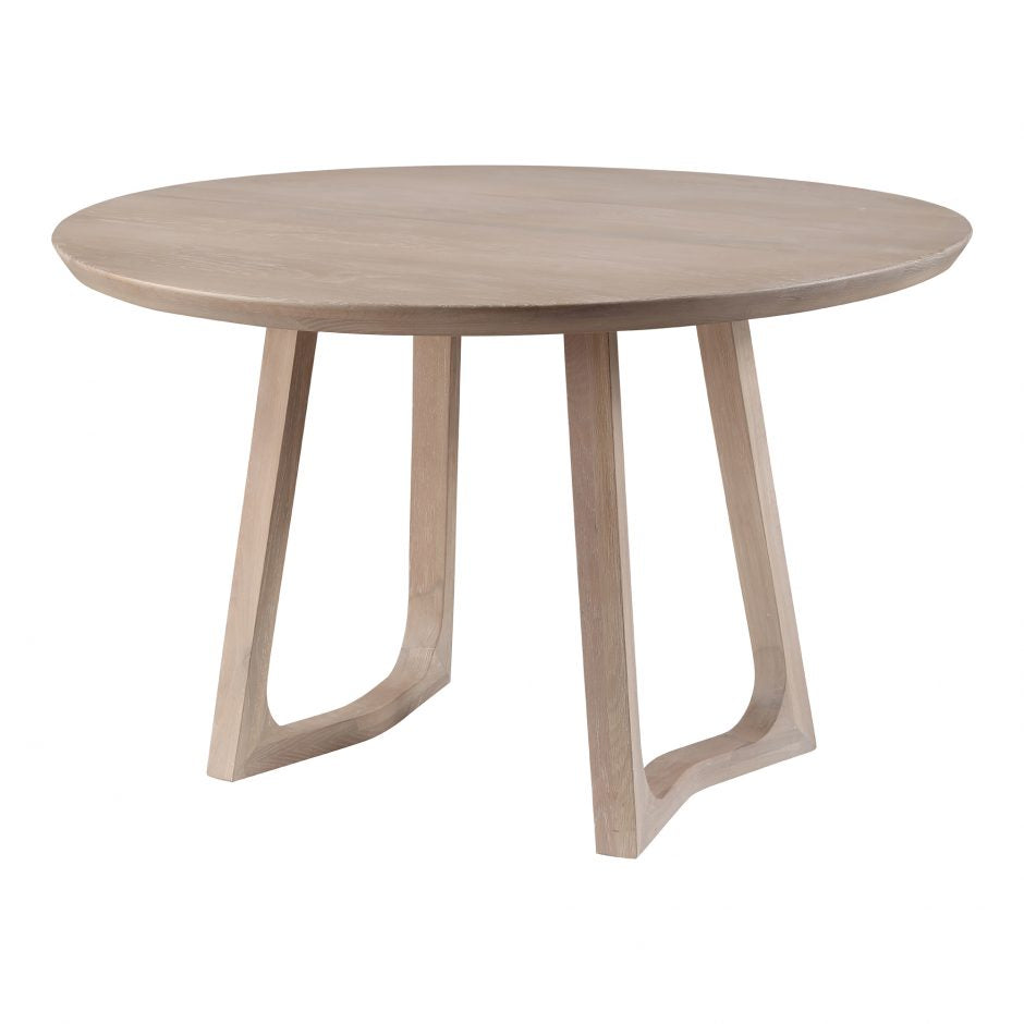 Modern Solid Oak Natural Dining Table