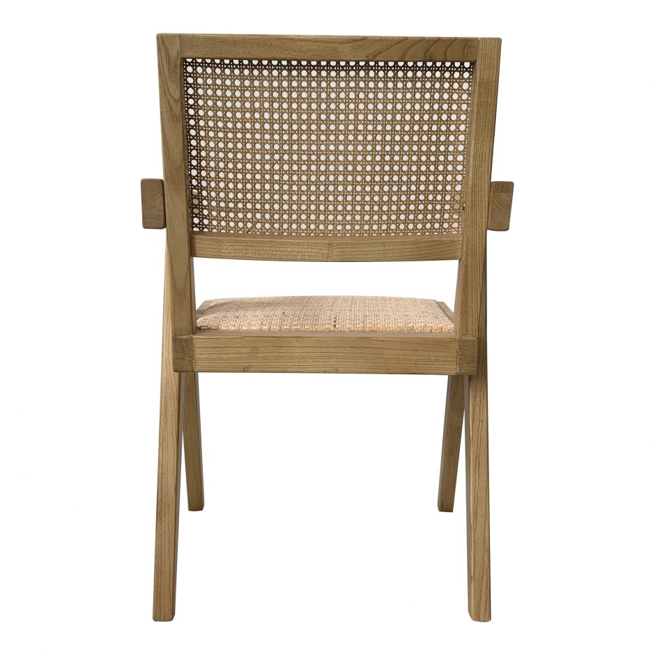 Iconic Elm and Rattan Chair Natural - Cane & Rattan Collection
