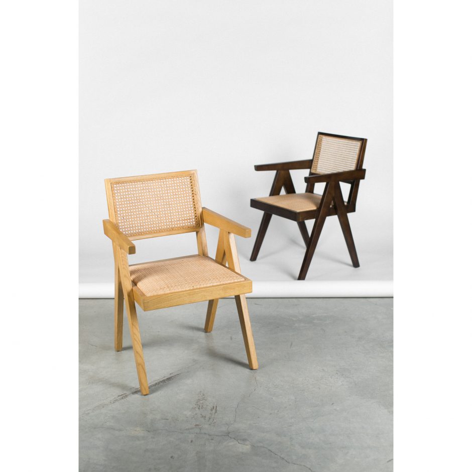 Iconic Elm and Rattan Chair Natural - Cane & Rattan Collection