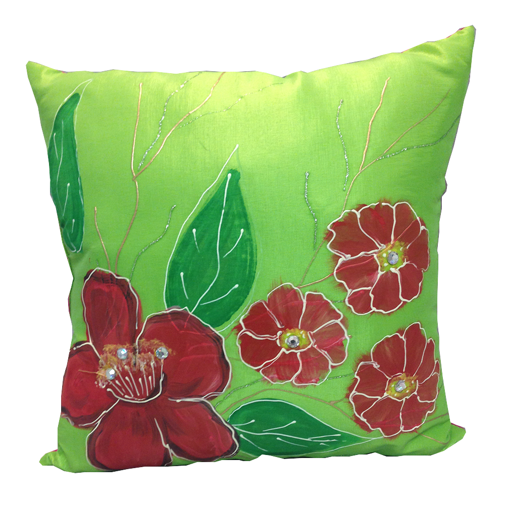 Floral Hand painted Pillows