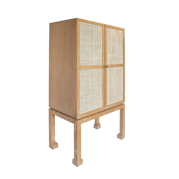 Natural Rattan Bar Cabinet - Cane & Rattan Collection