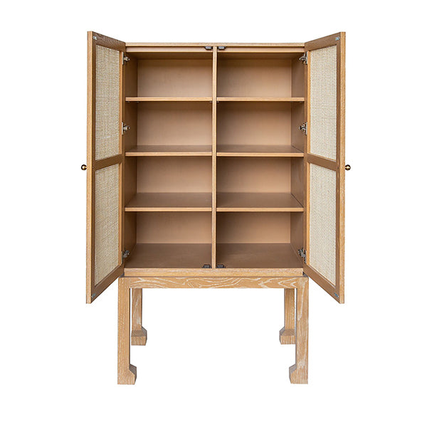 Natural Rattan Bar Cabinet - Cane & Rattan Collection