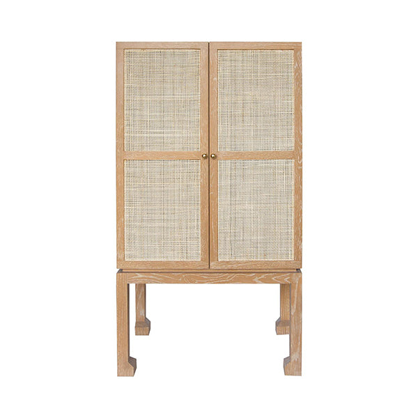 Natural Rattan Bar Cabinet - Cane & Rattan Collection