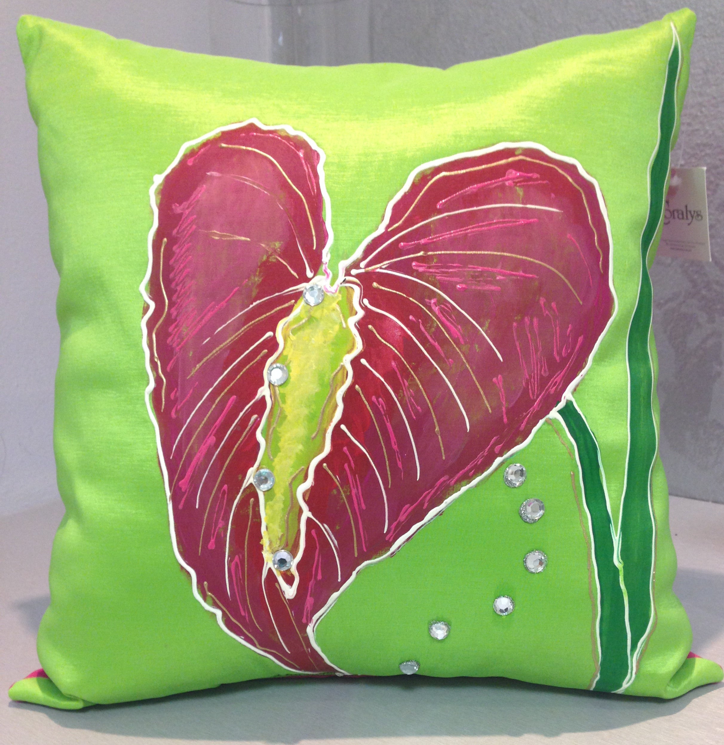 Floral Hand painted Pillows