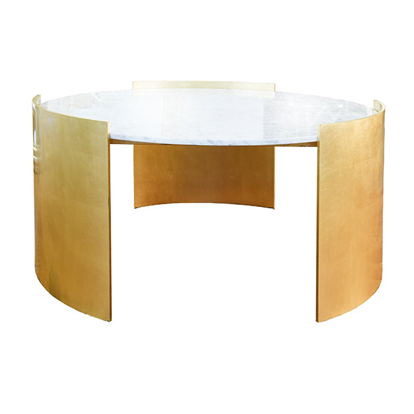 Luxurious Gold Leaf Cocktail Table