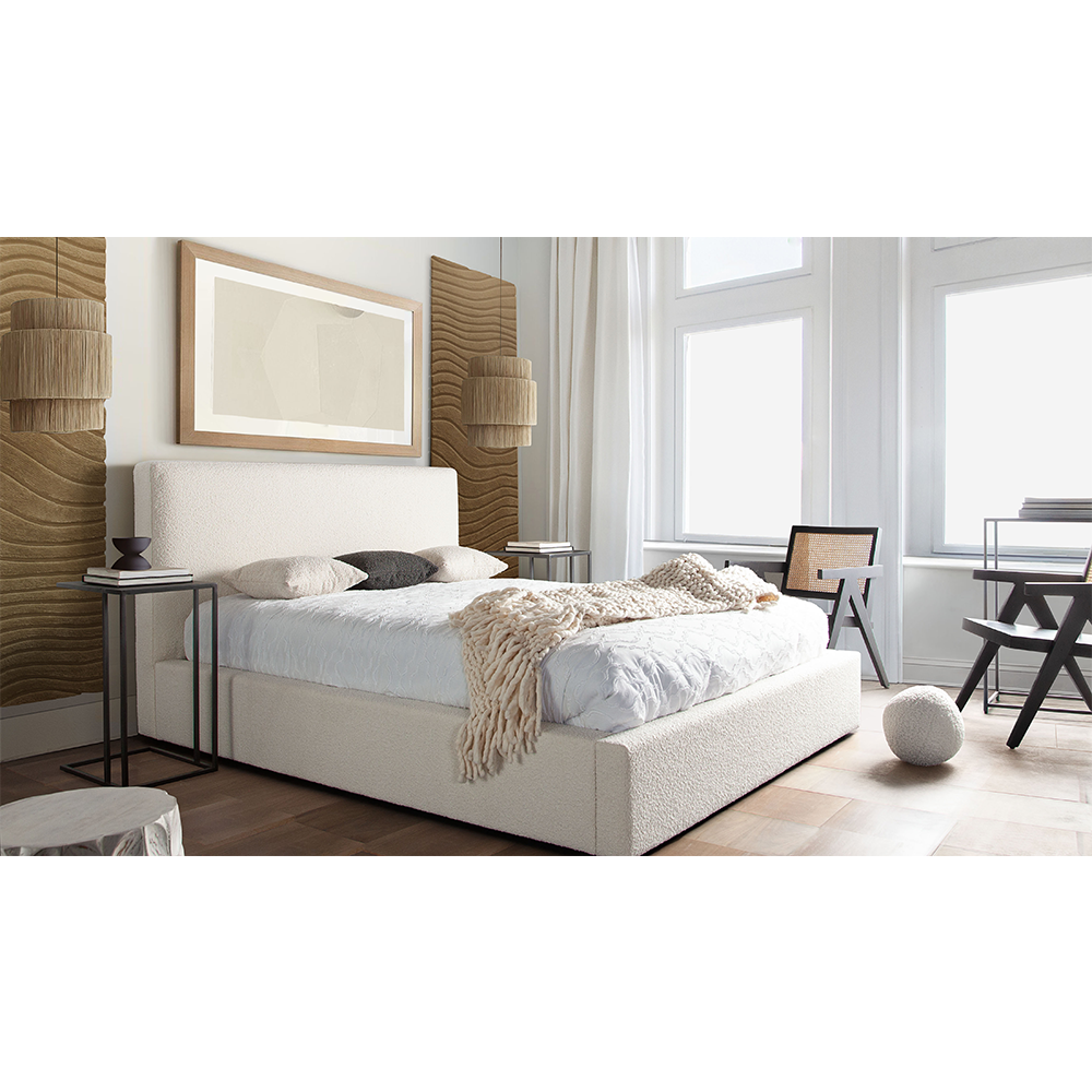 Sarah Trendy Boucle Bed