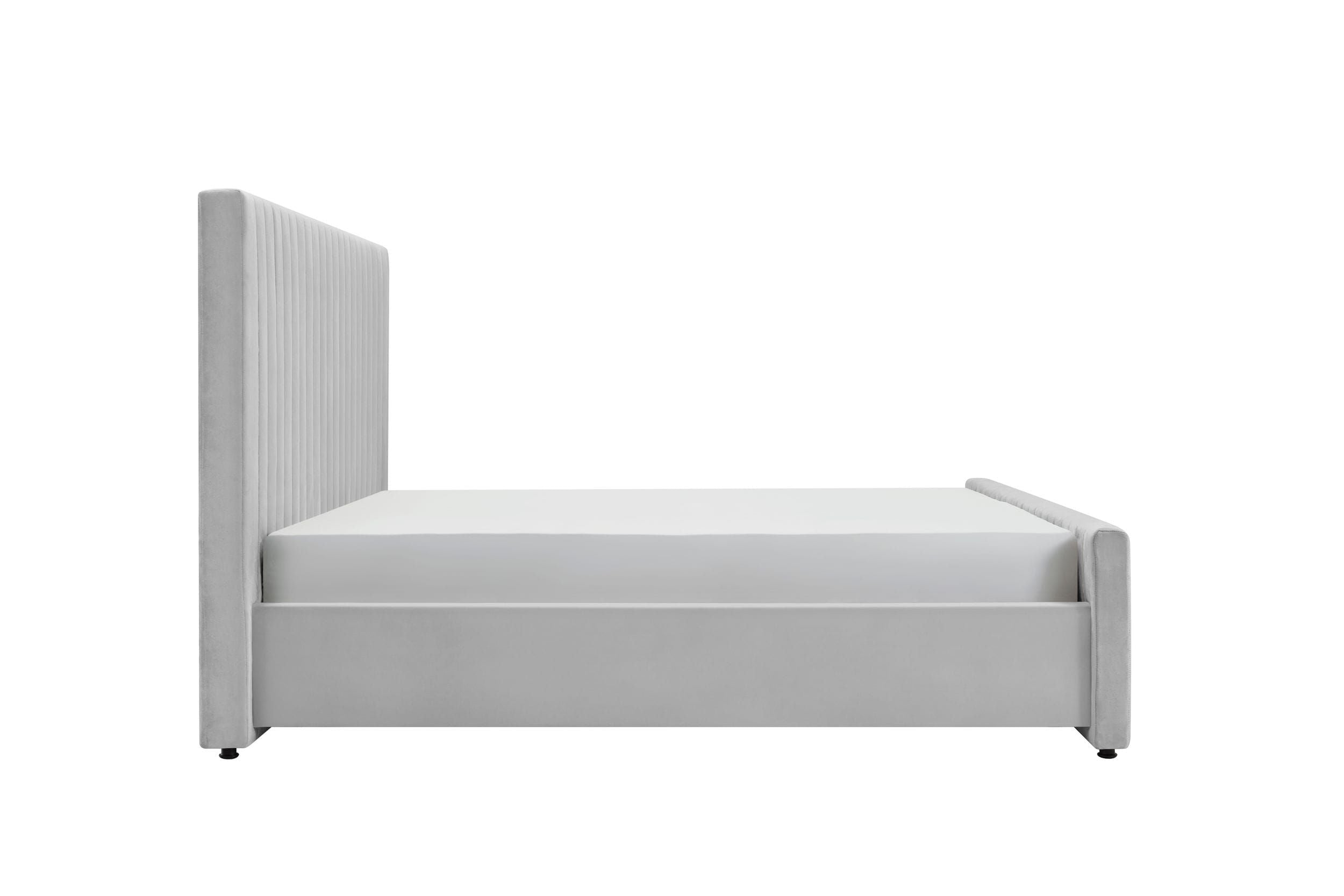 Contemporary Velvet Tufting Bed