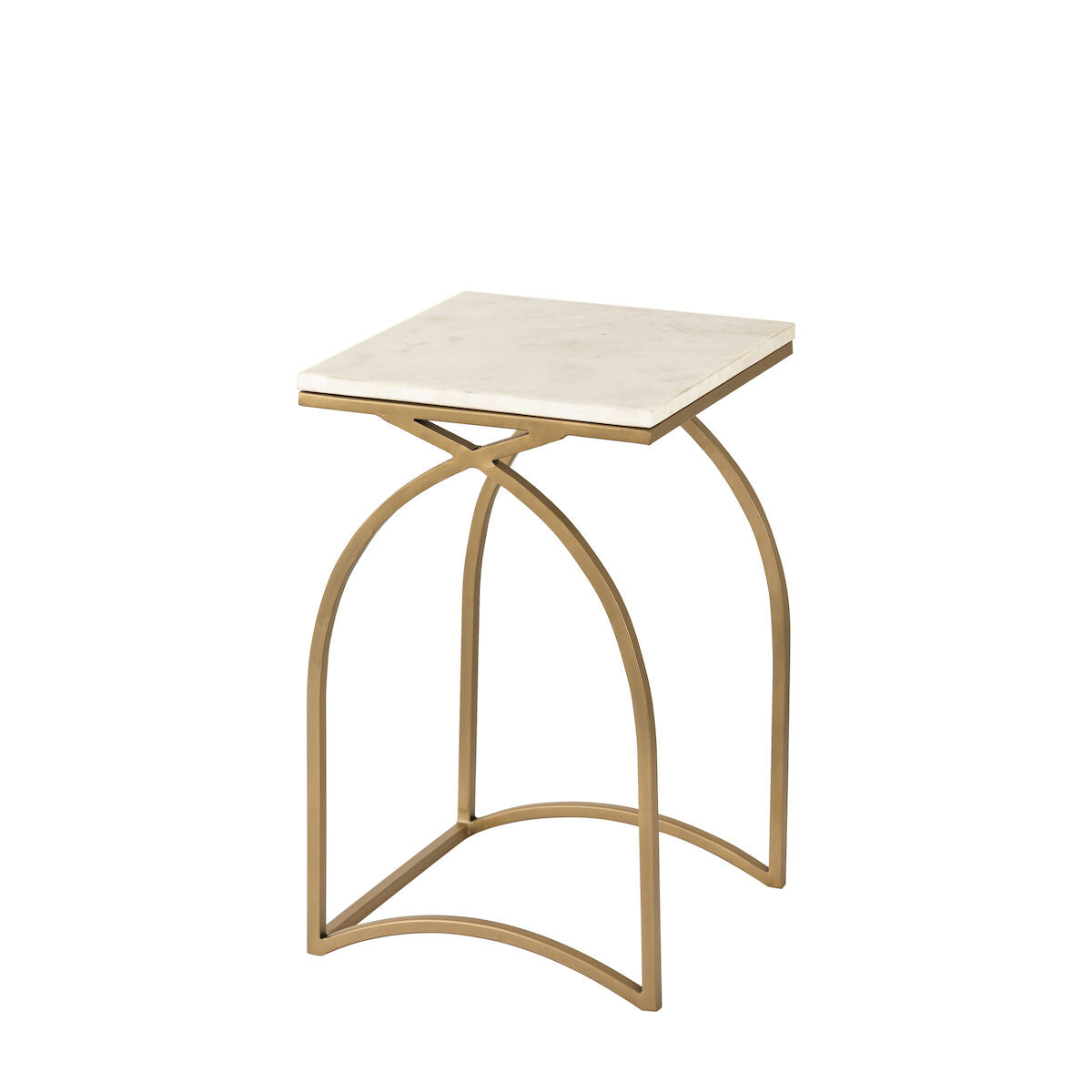 Arched Marble Side Table