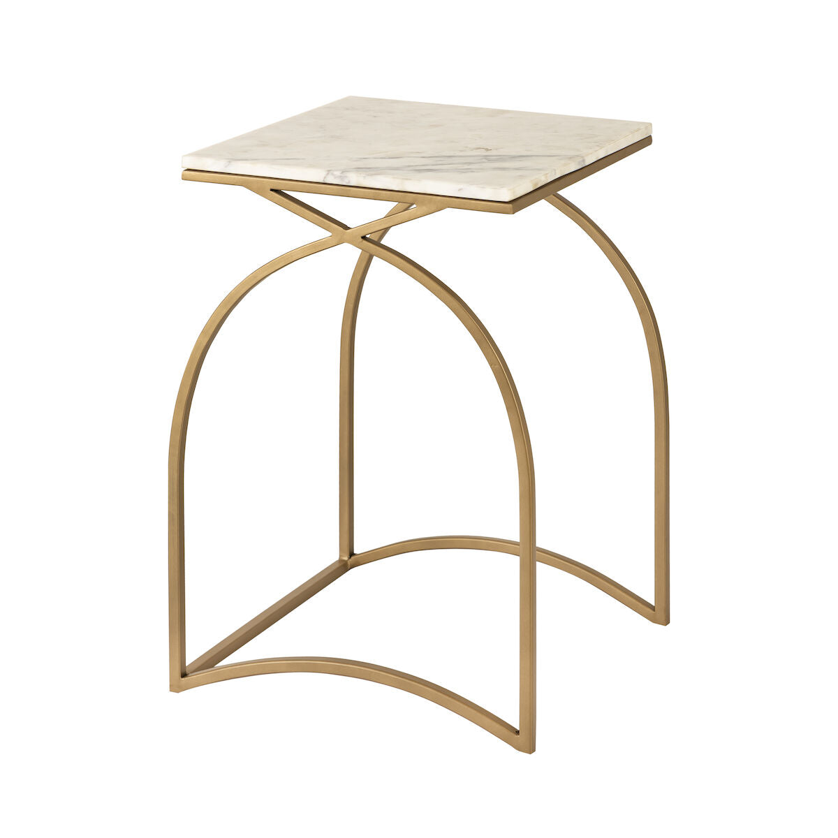 Arched Marble Side Table