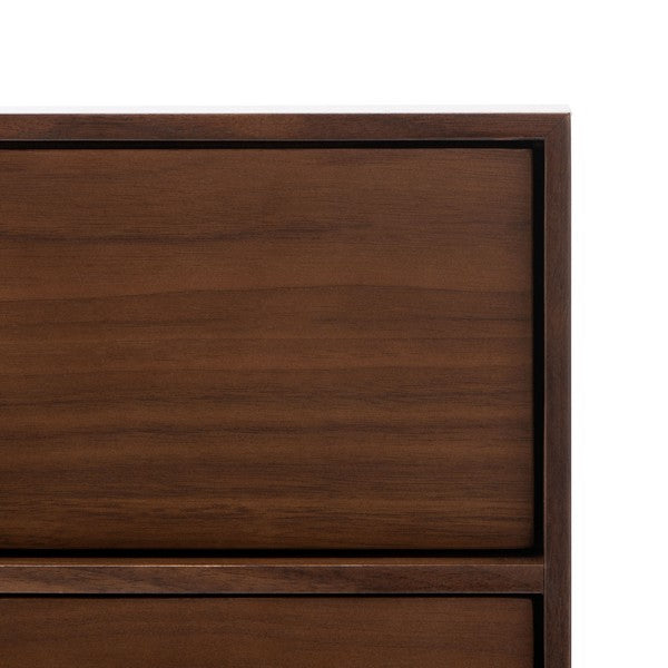 Mid-Century Walnut Nightstand