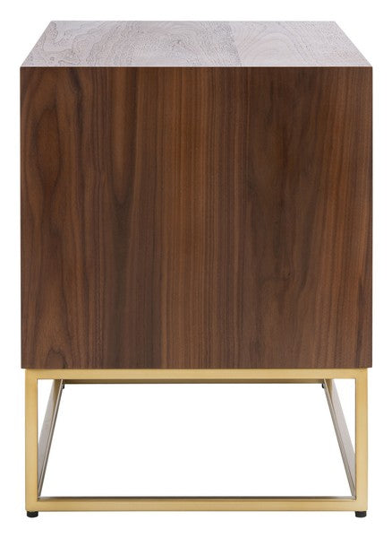 Mid-Century Walnut Nightstand