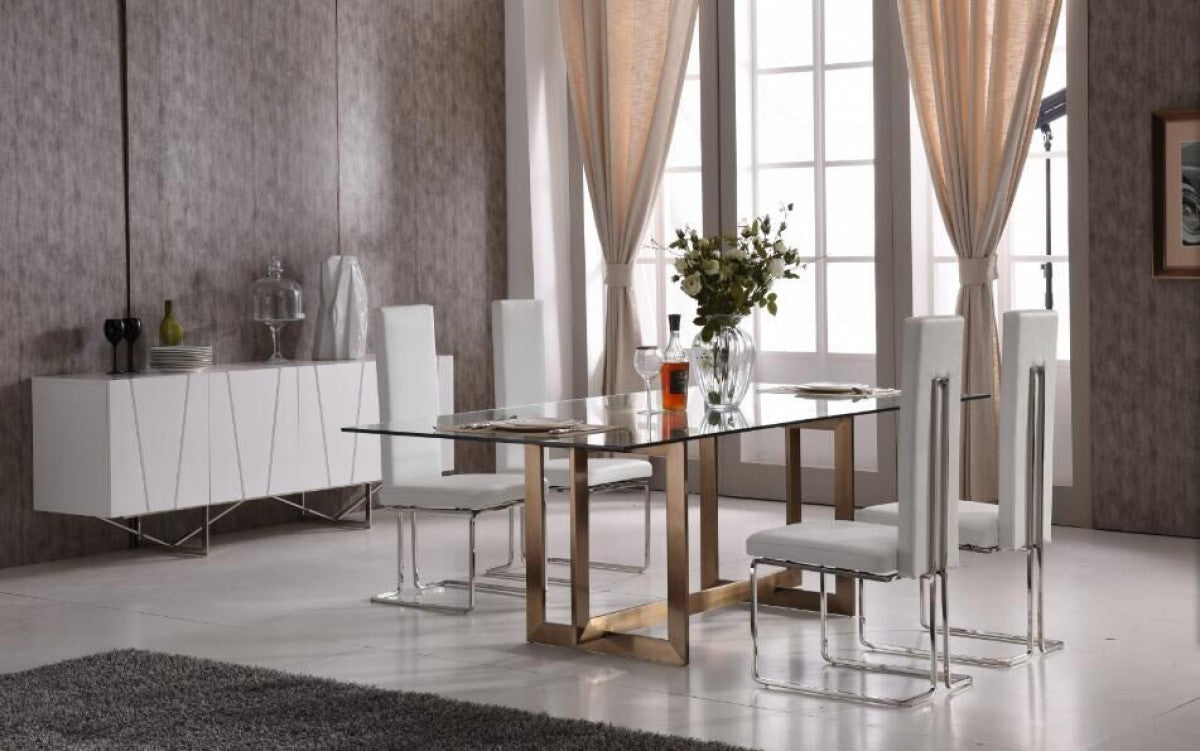 Contemporary Glam Dining Table